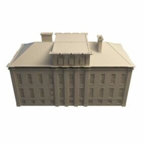 3D model budovy staré pošty