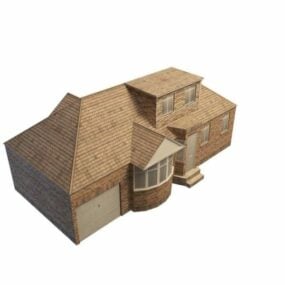 Casa de campo modelo 3d