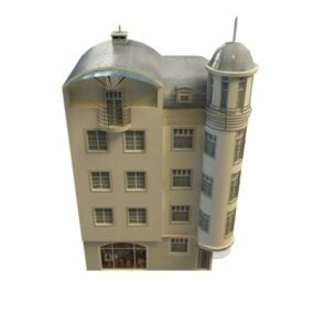 Starý bytový dům 3D model