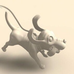 Realistic Bulldog 3d model