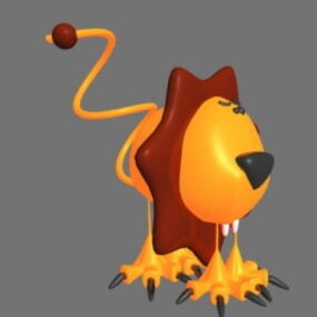 Múnla Gleoite Cartoon Lion 3d