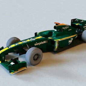 1д модель автомобиля Lotus F3