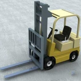Model Truk Forklift 3d