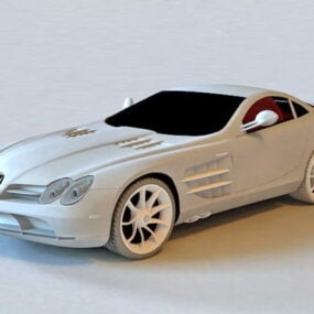 Mercedes Slr Mclaren Roadster model 3d