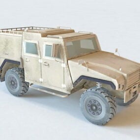 मोवाग ईगल पहिएदार बख्तरबंद वाहन 3डी मॉडल