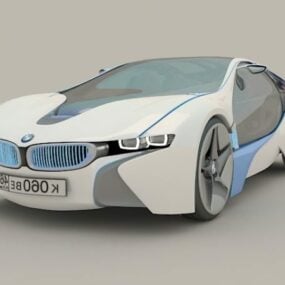 Bmw Vision Concept Car דגם תלת מימד