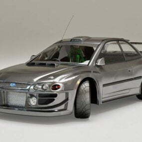Subaru Impreza Wrx 3d модель