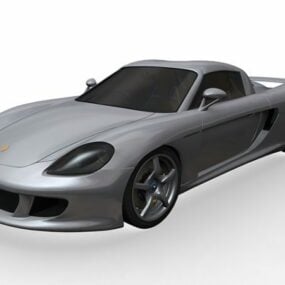 Porsche Carrera GT 3D modeli