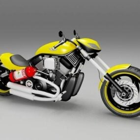 Harley-davidson Sportster personalizado Modelo 3D