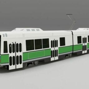 Trolleybus Lrv modèle 3D
