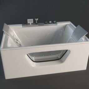 Bathtub Jacuzzi Whirlpool Tub 3d model
