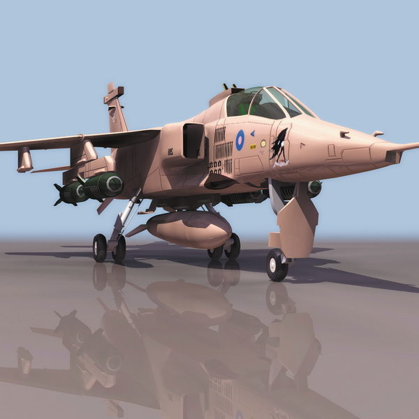 Sepecat Jaguar Strike Aircraft