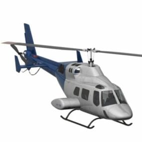Model 3d Helikopter Utilitas