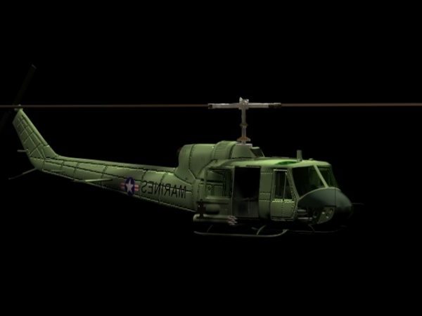 Uh-1h Huey Utility Helicopter
