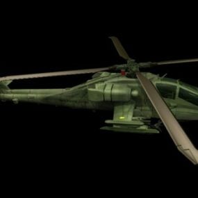 Apache Helikopteri 3d modeli