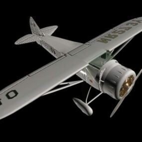 ハワード Dga-6 レーシング航空機 3D モデル