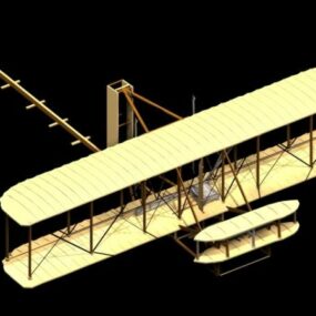 Modelo Wright Flyer 3d