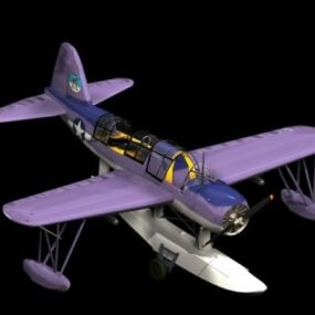 Os2u Kingfisher Floatplane 3d-modell