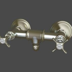 Shower Mixer Faucet 3d model