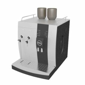 Modello 3d della macchina da caffè Jura