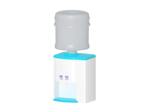 Countertop Water Dispenser Free 3ds Max Model Max Open3dmodel