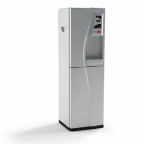 Modelo 3D do refrigerador de água interno Uv
