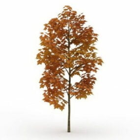 Golden Autumn Tree 3d-malli