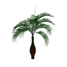 Şişe Palmiye Ağacı 3d modeli