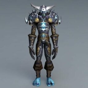 Troll Warrior Rig 3D-model
