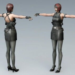 Resident Evil Ada Wong modèle 3D