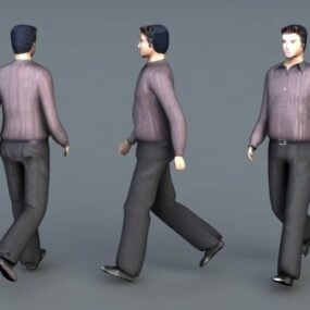 Man Walking 3d model