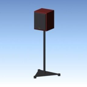Jvc Speaker With Stand 3d model