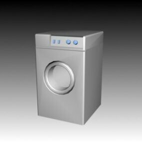 Modello 3d della lavatrice domestica