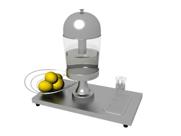 Juicer Machine And Lemon