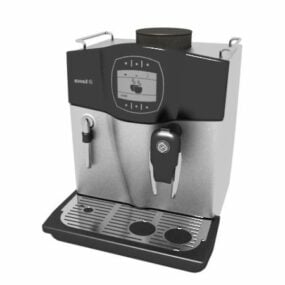 Mô hình máy pha cà phê Saeco 3d
