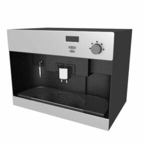 Modern kaffebryggare 3d-modell