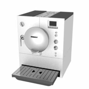 Modelo 3d da máquina de café Siemens