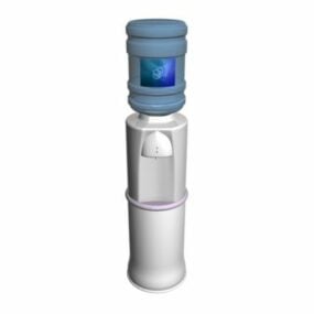 Water Cooler With Bottle 3d model