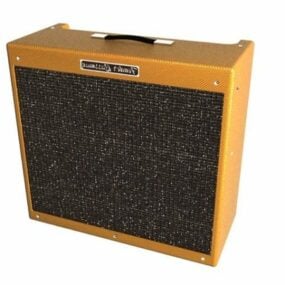 Fender Bassman Guitar Amplifier model 3d