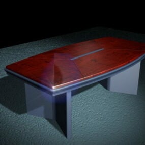 Сучасний конференц-стіл 3d модель