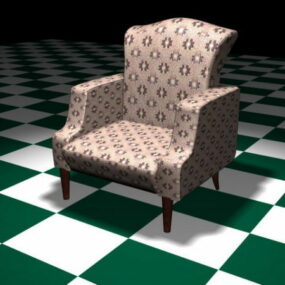 Living Room Accent Chair 3d model
