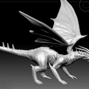 Cool Dragon 3d-malli