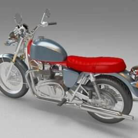 Model 3D motocykla sportowo-turystycznego