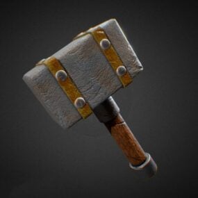 Stone Hammer 3d model