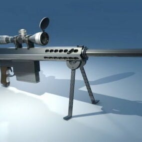 Sniper Rifle 3d μοντέλο