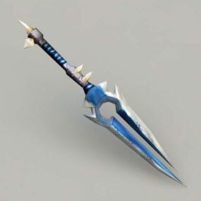 逐风者的雷霆之怒祝福之剑3D模型