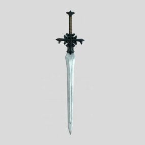 Cross Blade Sword 3d model