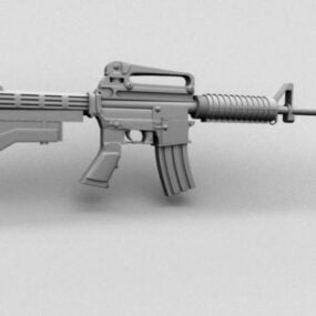 Carabina Colt M4a1 Modelo 3d