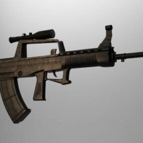 Type 95 Automatic Rifle 3d model