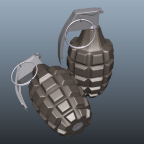 Modern Grenade 3d model